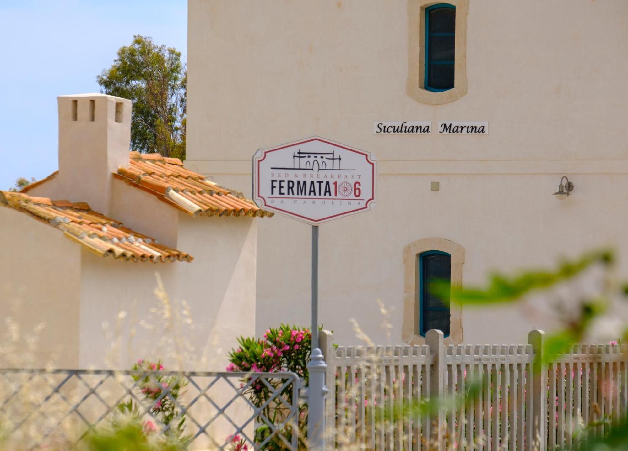 B&B Fermata 106 Da Carolina Siculiana Marina Kültér fotó
